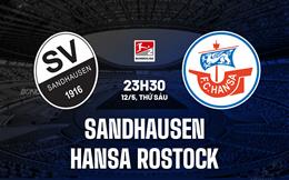 Nhận định Sandhausen vs Hansa Rostock 23h30 ngày 12/5 (Hạng 2 Đức 2022/23)