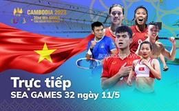 Kết quả SEA Games 2023 ngày hôm nay 11/5: Thêm 7 HCV, TTVN giữ vững ngôi đầu