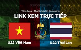 Trực tiếp VTV5 U22 Việt Nam vs Thái Lan link xem SEA Games 32 hôm nay