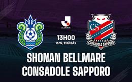 Nhận định Shonan Bellmare vs Consadole Sapporo 13h00 ngày 13/5 (VĐQG Nhật Bản 2023)