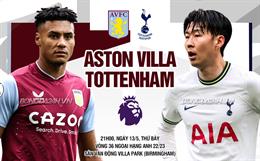 Nhận định Aston Villa vs Tottenham (21h00 ngày 13/5): Căng như dây đàn