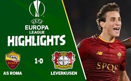 Video AS Roma vs Leverkusen Europa League: Chiến thắng phong cách Mourinho