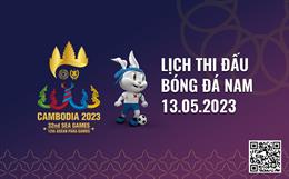 Lịch thi đấu bóng đá SEA Games 32 hôm nay 13/5: U22 việt Nam đấu Indonesia