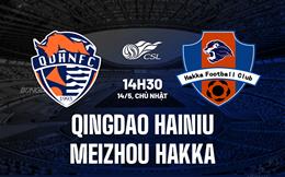 Nhận định Qingdao Hainiu vs Meizhou Hakka 14h30 ngày 14/5 (VĐQG Trung Quốc 2023)