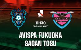 Nhận định Avispa Fukuoka vs Sagan Tosu 11h30 ngày 14/5 (VĐQG Nhật Bản 2023)