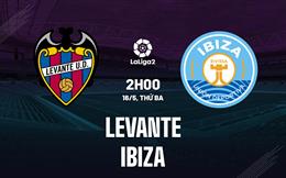 Nhận định Levante vs Ibiza 2h00 ngày 16/5 (Hạng 2 Tây Ban Nha 2022/23)