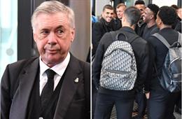 Dàn sao Real Madrid bị mắc kẹt ở sân bay Manchester