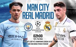 Nhận định Man City vs Real Madrid (02h00 ngày 18/5): Thử thách hạng nặng cho "cỗ máy chiến thắng"