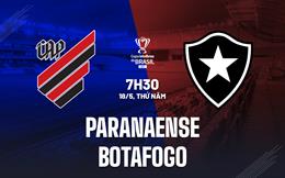 Nhận định Paranaense vs Botafogo 7h30 ngày 18/5 (Cúp quốc gia Brazil 2023)