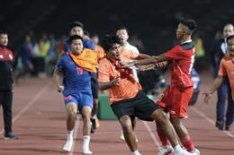 PSSI ko đi ra án trừng trị với cầu thủ U22 Indonesia sau vụ ẩu đả