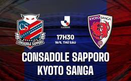 Nhận định Consadole Sapporo vs Kyoto Sanga 17h30 ngày 19/5 (VĐQG Nhật Bản 2023)