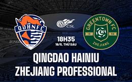 Nhận định Qingdao Hainiu vs Zhejiang Professional 18h35 ngày 19/5 (VĐQG Trung Quốc 2023)