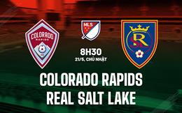 Nhận định Colorado Rapids vs Real Salt Lake 8h30 ngày 21/5 (Nhà Nghề Mỹ 2023)