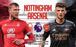 Nhận định Nottingham Forest vs Arsenal (23h30 ngày 20/5): Kiên trì bám đuổi