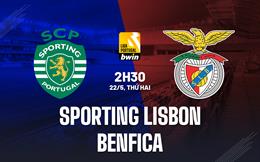 Nhận định Sporting Lisbon vs Benfica 2h30 ngày 22/5 (VĐQG Bồ Đào Nha 2022/23)