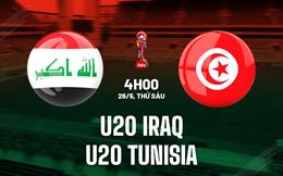 Nhận định - dự đoán U20 Iraq vs U20 Tunisia 4h00 ngày 26/5 (U20 World Cup 2023)