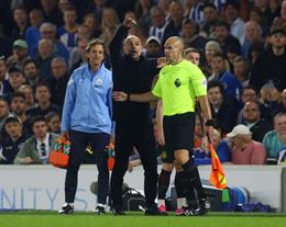 Trò Haaland mất bàn thắng, thầy Guardiola nổi giận