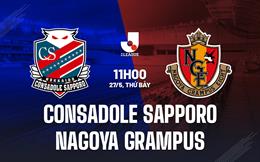 Nhận định Consadole Sapporo vs Nagoya 11h00 ngày 27/5 (VĐQG Nhật Bản 2023)