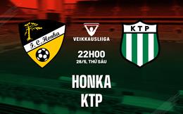Nhận định bóng đá Honka vs KTP 22h00 ngày 26/5 (VĐQG Phần Lan 2023)