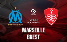 Nhận định bóng đá Marseille vs Brest 2h00 ngày 28/5 (VĐQG Pháp 2022/23)
