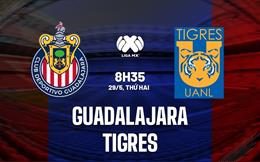 Nhận định - dự đoán Guadalajara vs Tigres 8h35 ngày 29/5 (VĐQG Mexico 2023)