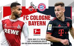 Nhận định Koln vs Bayern Munich (20h30 ngày 27/5): Đánh gục “Hùm xám”