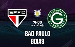 Nhận định - dự đoán Sao Paulo vs Goias 7h00 ngày 28/5 (VĐQG Brazil 2023)