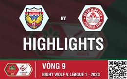 Video tổng hợp: Hà Tĩnh - TPHCM (Vòng 9 V-League 2023)