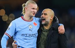 HLV Pep Guardiola chửi thề khi bị hỏi về Erling Haaland