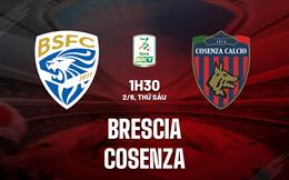 Nhận định Brescia vs Cosenza 1h30 ngày 2/6 (Playoff Hạng 2 Italia 2022/23)