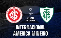 Nhận định Internacional vs America Mineiro 7h30 ngày 1/6 (Cúp quốc gia Brazil 2023)