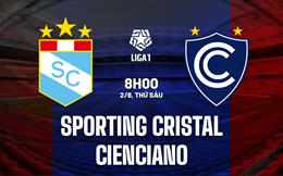 Nhận định Sporting Cristal vs Cienciano 8h00 ngày 2/6 (VĐQG Peru 2023)