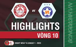 Video tổng hợp: TPHCM - Đà Nẵng (Vòng 10 V-League 2023)