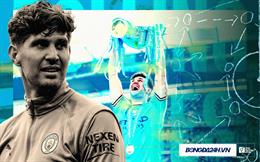 Man City 3-2-4-1 và vai trò đặc biệt của "Inverted Centre-Back" John Stones