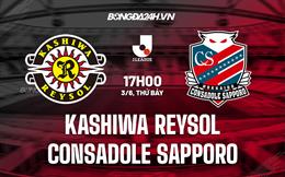 Nhận định Kashiwa Reysol vs Consadole Sapporo 17h00 ngày 3/6 (VĐQG Nhật Bản 2023)