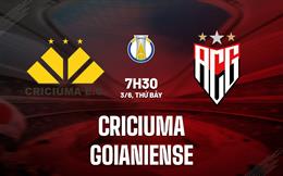 Nhận định Criciuma vs Goianiense 7h30 ngày 3/6 (Hạng 2 Brazil 2023)