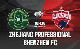 Nhận định Zhejiang Professional vs Shenzhen FC 18h35 ngày 2/6 (VĐQG Trung Quốc 2023)