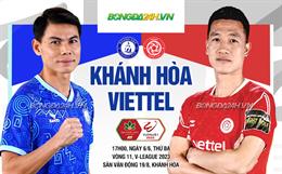 Nhận định Khánh Hòa vs Viettel (17h00 ngày 6/6): Đội khách liệu có quà?