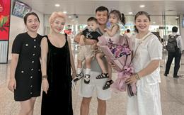 Quang Hải hạnh phúc khi gặp lại gia đình, chuẩn bị hội quân cùng ĐT Việt Nam