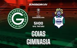 Nhận định Goias vs Gimnasia 5h00 ngày 9/6 (Copa Sudamericana 2023)