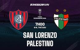 Nhận định San Lorenzo vs Palestino 7h00 ngày 9/6 (Copa Sudamericana 2023)