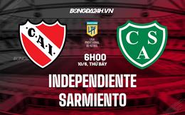 Nhận định Independiente vs Sarmiento 6h00 ngày 10/6 (VĐQG Argentina 2023)