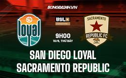 Nhận định San Diego Loyal vs Sacramento Republic 9h00 ngày 10/6 (Hạng Nhất Mỹ 2023)