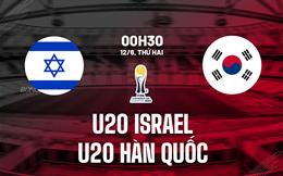 Nhận định U20 Israel vs U20 Hàn Quốc 0h30 ngày 12/6 (U20 World Cup 2023)