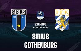 Nhận định bóng đá Sirius vs Gothenburg 20h00 ngày 11/6 (VĐQG Thụy Điển 2023)