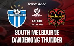 Nhận định South Melbourne vs Dandenong Thunder 13h00 ngày 11/6 (VĐ bang Victoria 2023)