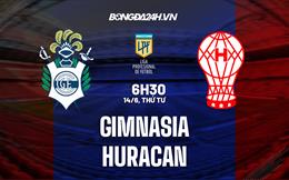 Nhận định bóng đá Gimnasia vs Huracan 6h30 ngày 14/6 (VĐQG Argentina 2023)