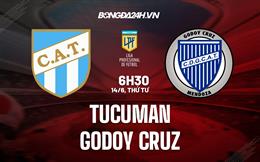 Nhận định Tucuman vs Godoy Cruz 6h30 ngày 14/6 (VĐQG Argentina 2023)