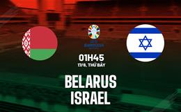 Nhận định bóng đá Belarus vs Israel 1h45 ngày 17/6 (Vòng loại Euro 2024)