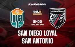 Nhận định San Diego Loyal vs San Antonio 9h00 ngày 15/6 (Hạng Nhất Mỹ 2023)